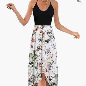 FRSH MNT Women's Summer Casual V Neck Asymmetrical